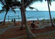 Mahasiswa KKN UNG Sulap Pesisir Pantai Tamboo Jadi Objek Wisata