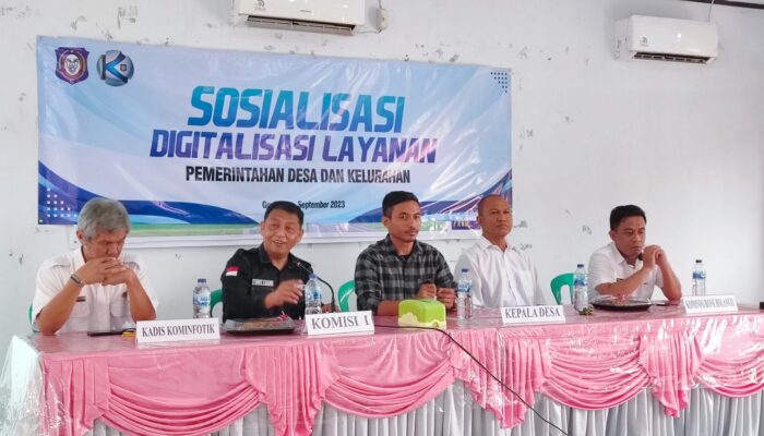 DPRD Dukung Program Digitalisasi Layanan Desa di Gorontalo