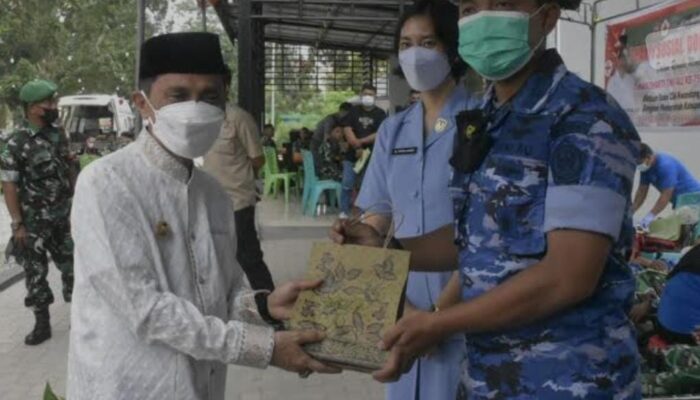 Gelar Aksi Donor Darah, Bupati Gorontalo Apresiasi Satradar 224