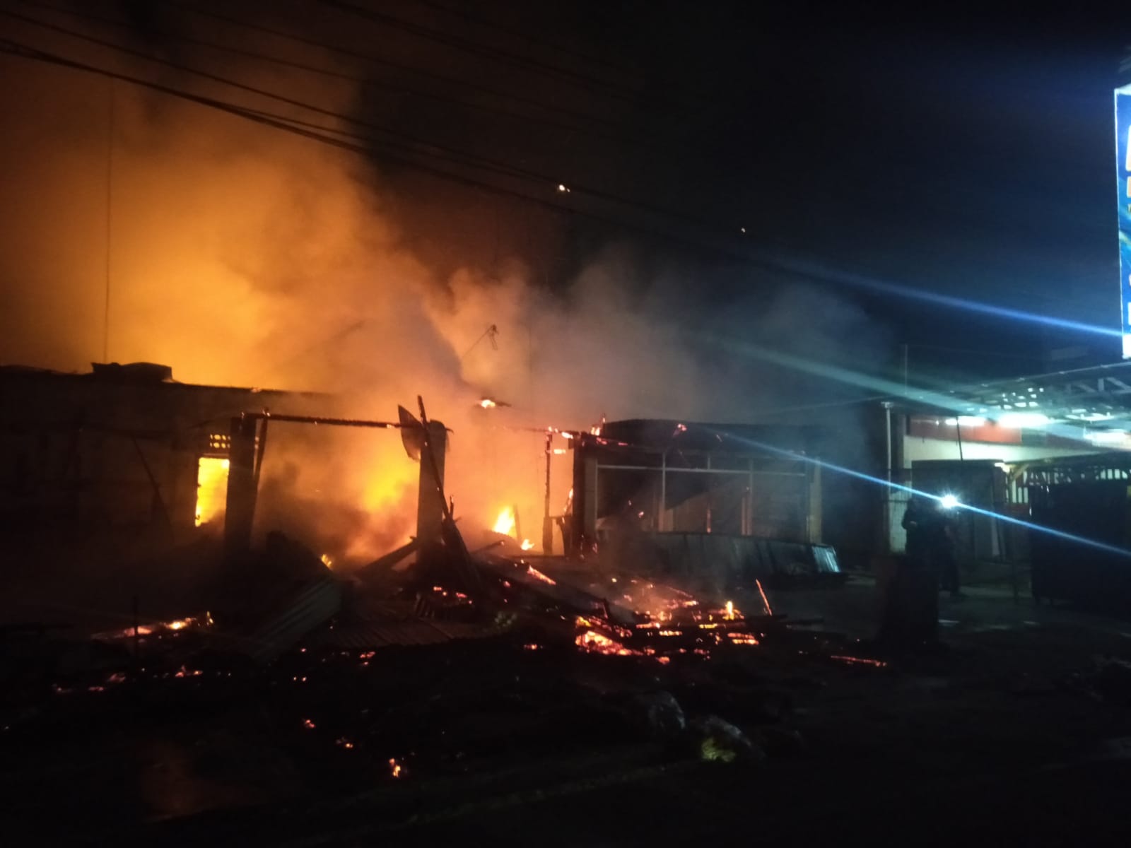 Kebakaran Gorden Gorontalo