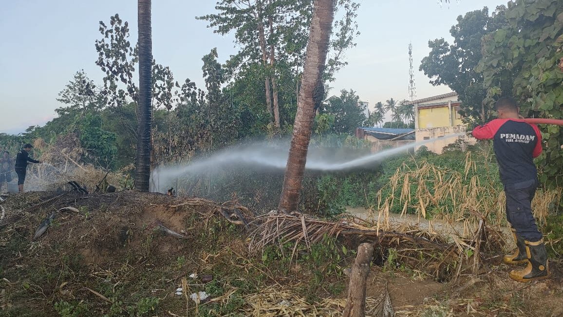 Kebakaran Damkar Gorontalo
