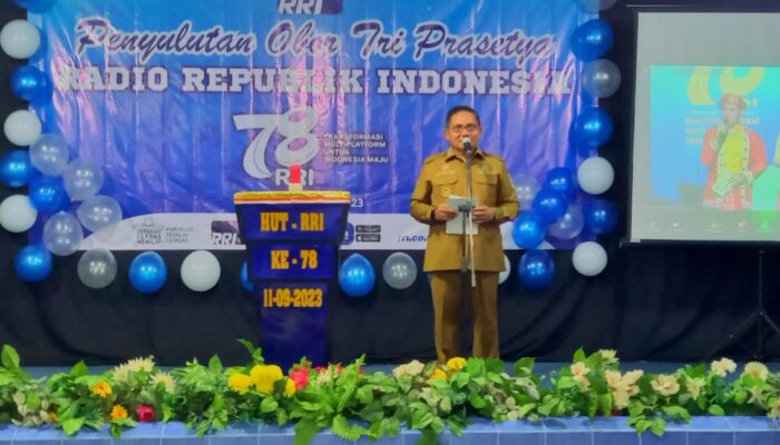 Marten Taha Harap RRI Sebagai Media Literasi dan Edukasi
