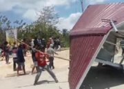 Demo Ricuh, Penambang Rusak Fasilitas Pani Gold Project di Pohuwato