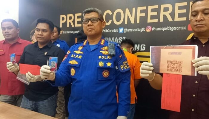 Dit Polairud Gorontalo Tangkap Pelaku Penyalahgunaan BBM di Bilungala
