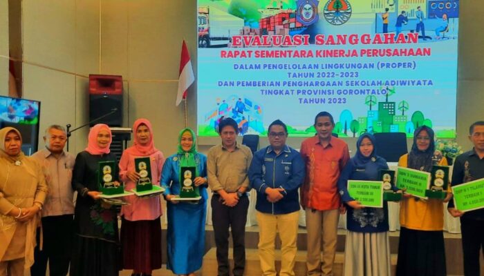Peduli Lingkungan, 152 Sekolah di Gorontalo Terima Predikat Adewiyata