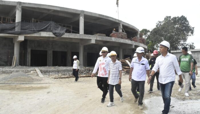 Nelson Sebut Pembangunan Pasar Shopping Center Limboto Terbaik di Kabgor