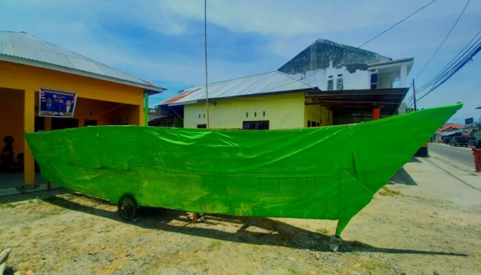 Tradisi Walima, Warga Bulotada’a Timur Siapkan Tolangga Berbentuk Perahu