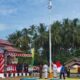 Aksi Panjat Tiang Bendera