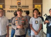 Polsek Popayato Barat Tangkap Pelaku Penyelundupan 6000 Liter Cap Tikus