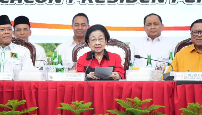 PDIP Umumkan Cawapres Ganjar, Megawati: Sosoknya Pendekar Hukum