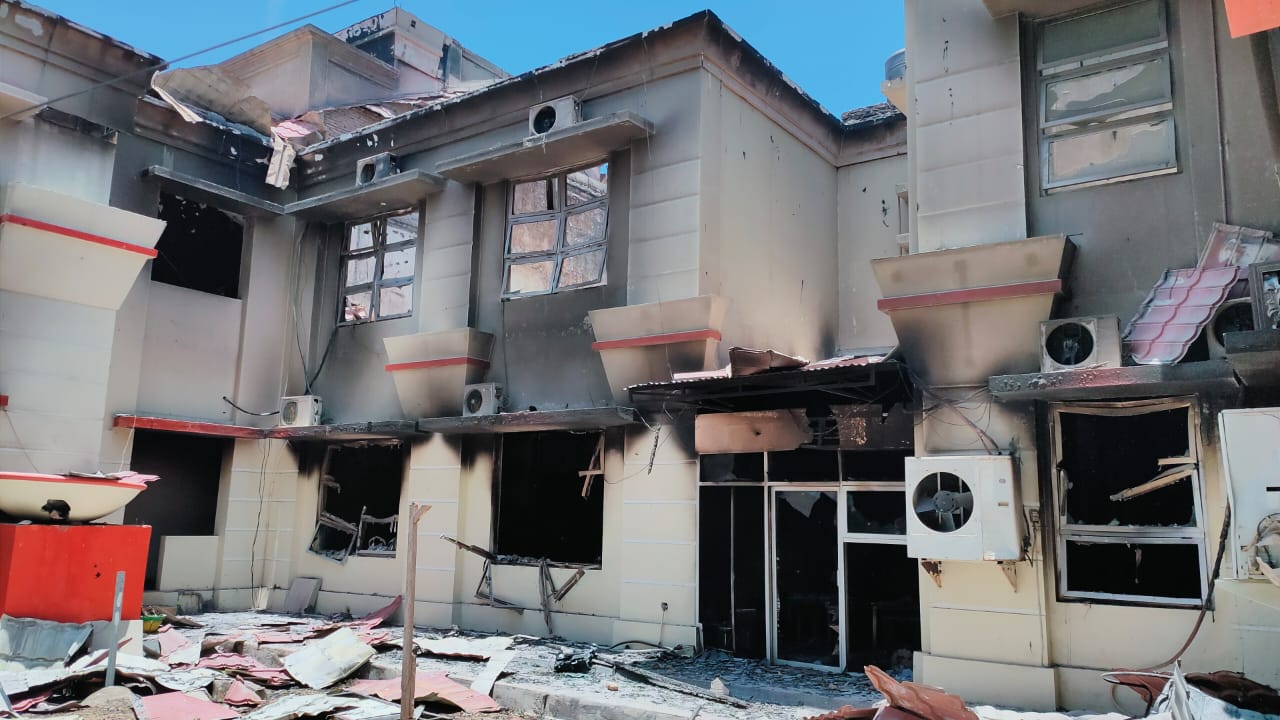 Kebakaran Kantor Bupati