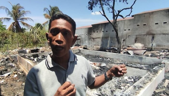 Korban Kebakaran di Desa Pone Harap Uluran Tangan Pemerintah