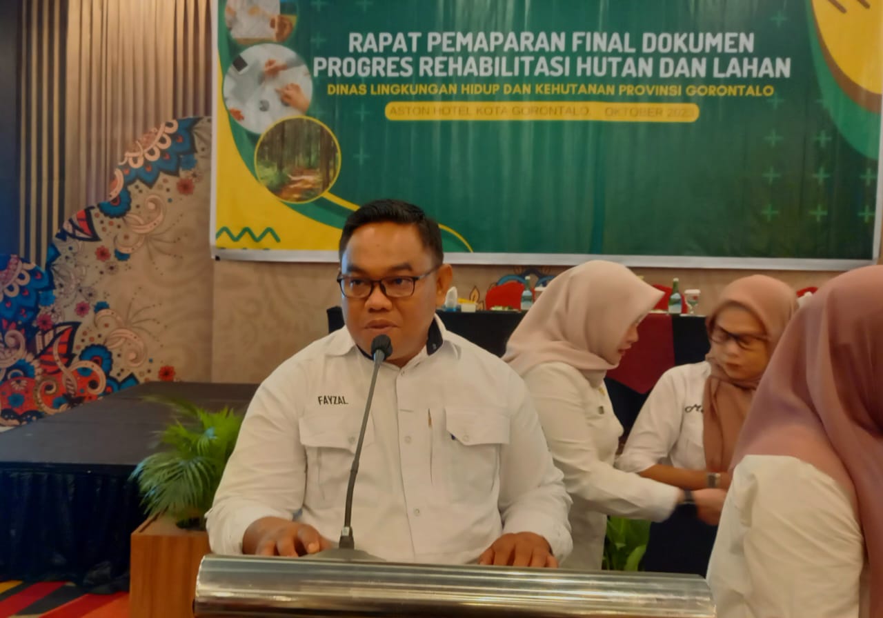 Kepala dinas LHK Provinsi Gorontalo, Fayzal Lamakaraka