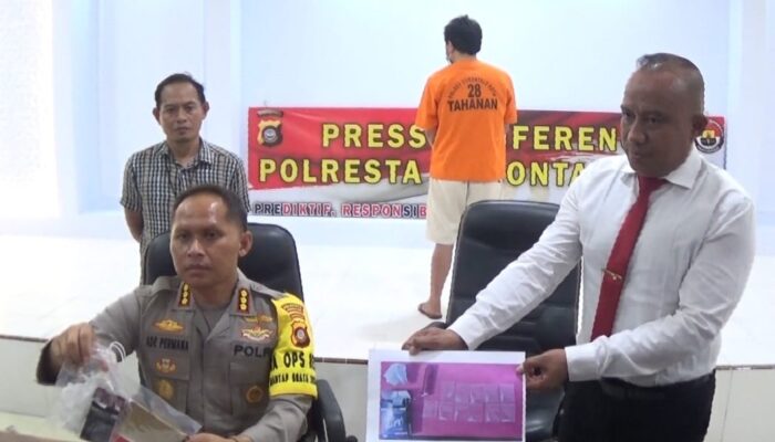 Residivis Narkoba di Gorontalo Kembali Dibekuk Polisi