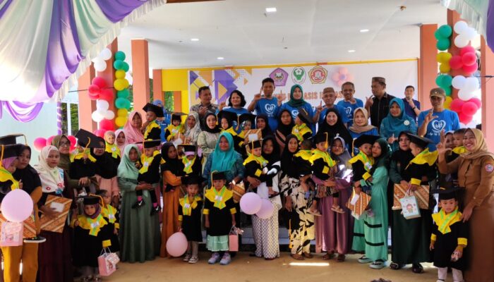Desa Sipayo Jadi Pilot Project Wisuda Imunisasi Balita di Pohuwato