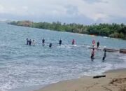 Seorang Anak Hilang Terseret Ombak di Pantai Monano