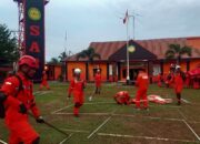 Basarnas Gorontalo Gelar Simulasi Penanganan Korban Bangunan Runtuh