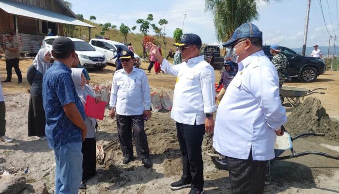 Bupati Thariq Tinjau Proyek Long Segmen Ilangata
