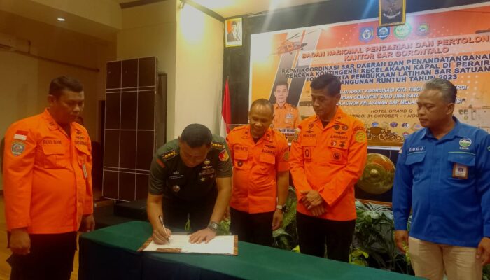 Basarnas Gorontalo Antisipasi Potensi Kecelakaan Kapal di Teluk Tomini