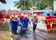 Pertamina Gelar Simulasi Tangani Kebakaran Fuel Terminal Gorontalo