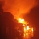 Pasar Salakan Terbakar