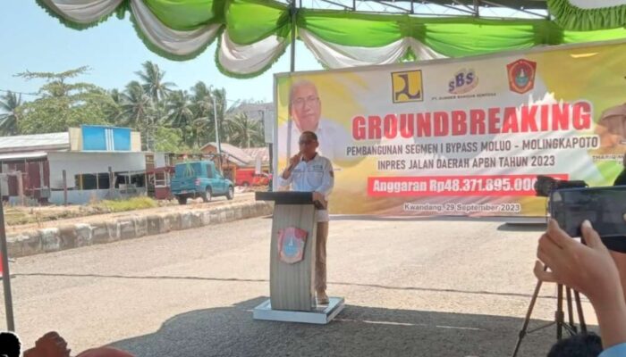 Pembangunan Jalan Baypass Segmen 1 Moluo – Molingkapoto Dimulai