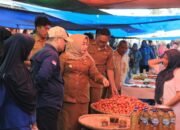 Jaga Ketersediaan Pangan, Pemkab Pohuwato Sidak Pasar Tradisional