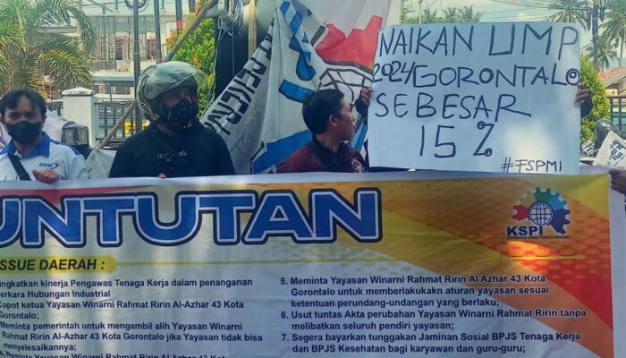 Kenaikan UMP Gorontalo Diminta Segera Tetapkan, Ini Tanggapan Disnaker!