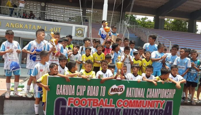Ikuti 5 Turnamen Level Nasional, SSB Gorontalo United Borong 4 Tropi Juara 1