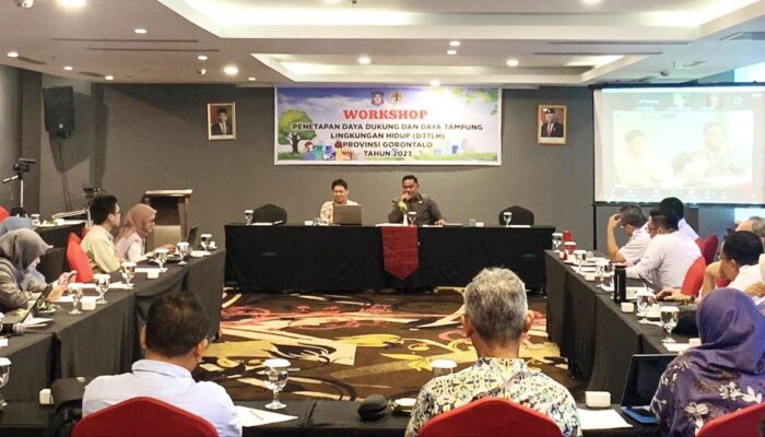 Dinas LHK Gorontalo Gelar Workshop Penetapan D3TLH 2023
