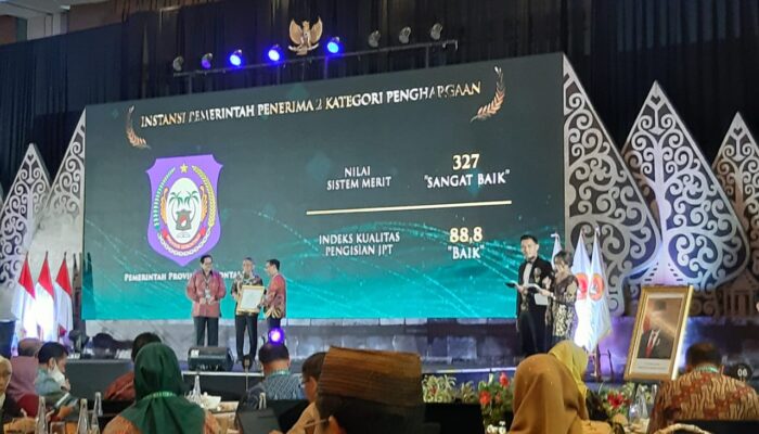 BKD Gorontalo Raih Anugerah Meritokrasi 2023 dari KASN