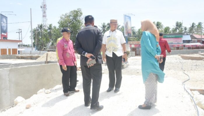 Sekda Kabupaten Gorontalo Monitoring Progres Sejumlah Proyek