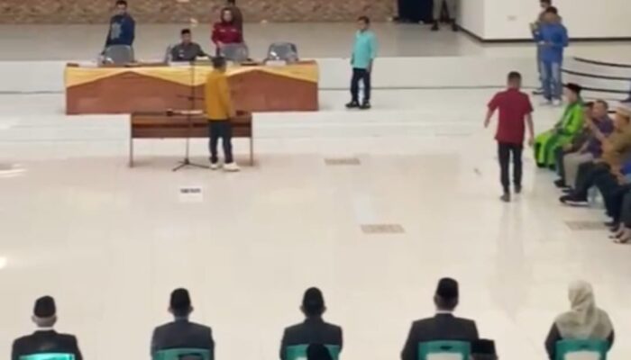 Wabup Gorontalo Marah-marah saat Kegiatan Pelantikan Pejabat