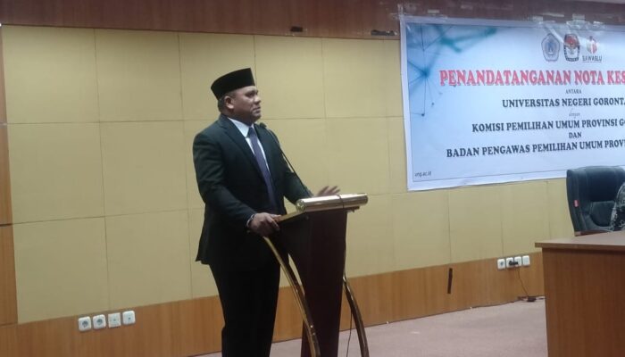 Rektor UNG: Mahasiswa Tidak Boleh Anti Politik