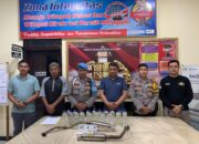 Patroli Polsek Kota Utara Amankan Miras dan Knalpot Brong