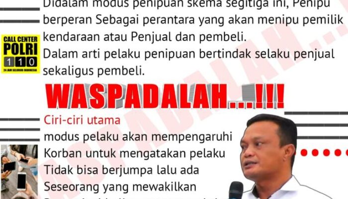Ciri-ciri Modus Penipuan Jual Beli dengan Skema Segitiga