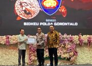 Polda Gorontalo Raih 4 Penghargaan Terbaik Pengelolaan Keuangan