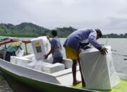 Sempat Tertunda, Distribusi Logistik Pemilu ke Pulau Dudepo Tiba di Lokasi