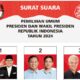 Suara Prabowo Gibran