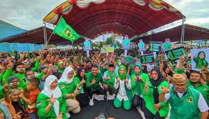 Kampanye Pamungkas, Caleg DPR RI Fory Naway: Saya Minta doa dan Dukungan