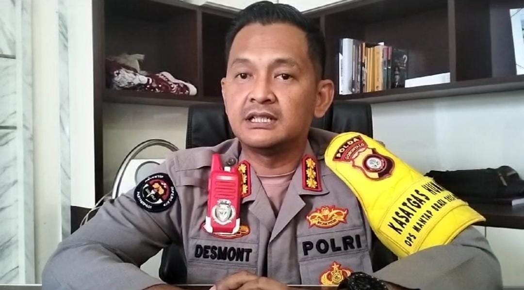 Kepala Bidang (Kabid) Humas Polda Gorontalo, AKBP Desmont Harjendro Agitson Putra