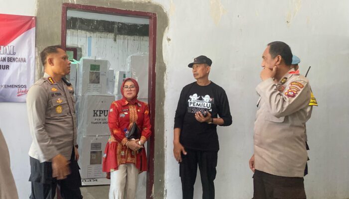 Pasca Pemilu, Kapolresta Gorontalo Kota Pastikan Surat Suara Aman