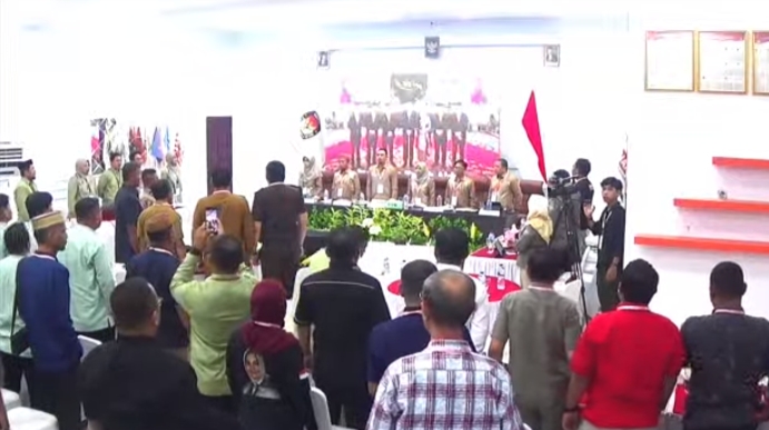 Pleno Rekapitulasi Suara