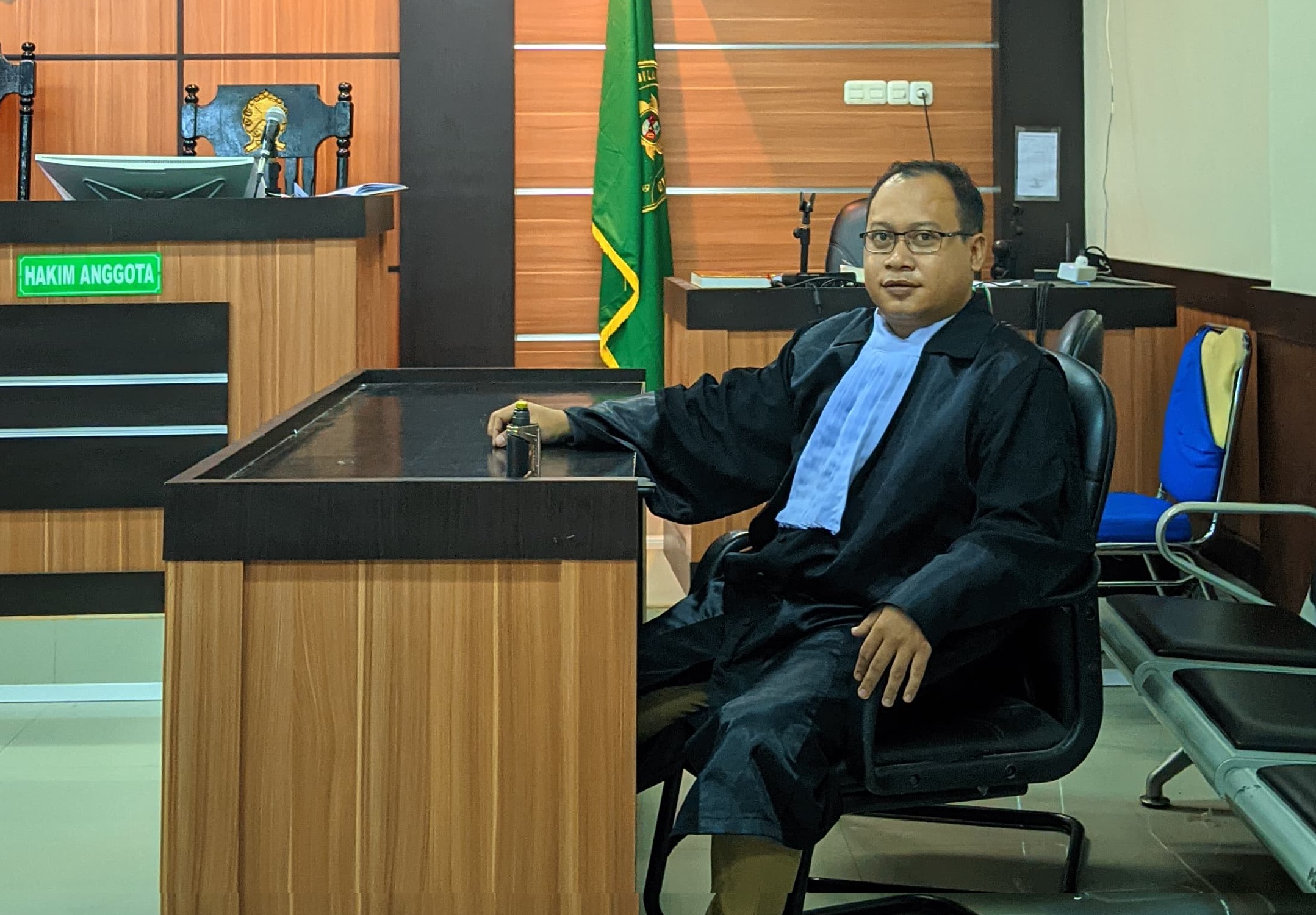 Frengki Uloli selaku kuasa hukum A.A Hasibuan