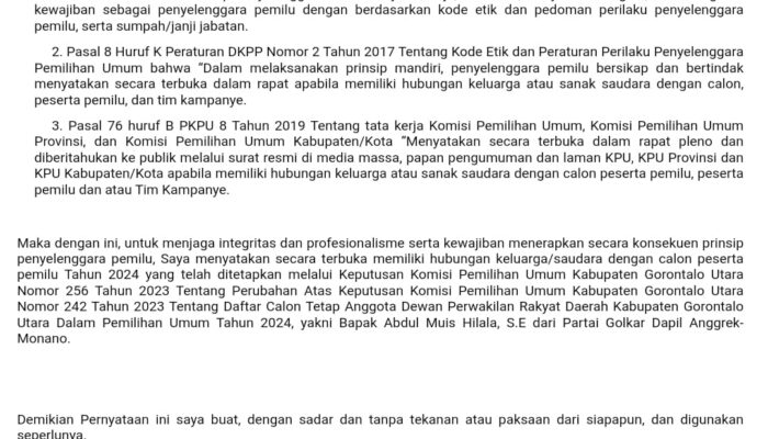 pernyataan terbuka