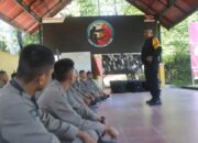 Dansat Brimob Polda Gorontalo Motivasi Personil Remaja