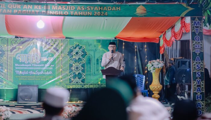 Camat Paguat Buka Lomba MTQ ke-lll di Masjid As-Syahadah