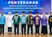 Kepala Daerah se Gorontalo Serahkan LKPD Unaudited 2023 ke BPK