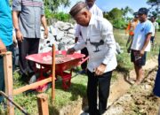 Peletakan Batu Pertama, 50 Rumah Swadaya di Pohuwato Mulai Dikerjakan