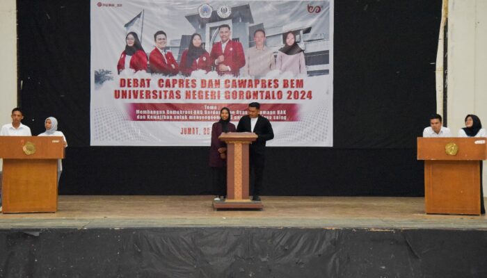 3 Capres dan Cawapres BEM UNG Sepakat Dukung Visi Misi Rektor